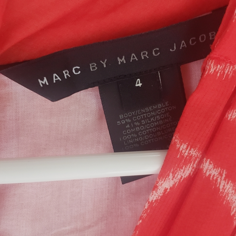 Original-Marc Jacobs- Coral Dress, size 4 - Picture 5 of 7